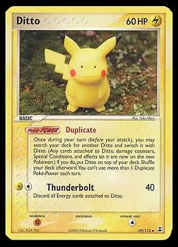39/113 Ditto Pikachu
