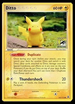 63/113 Ditto Pikachu