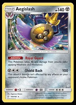 109/181 Aegislash
