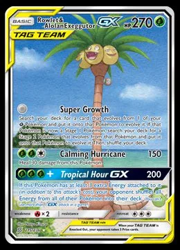 215/236 Rowlet and Alolan Exeggutor