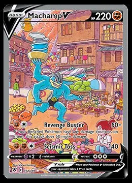 172/189 Machamp V Alternate Art