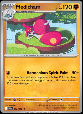 100/182 Medicham
