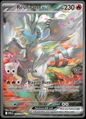 166/086 Reshiram ex