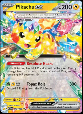 057/217 Pikachu ex