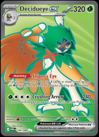 100/088 Decidueye ex
