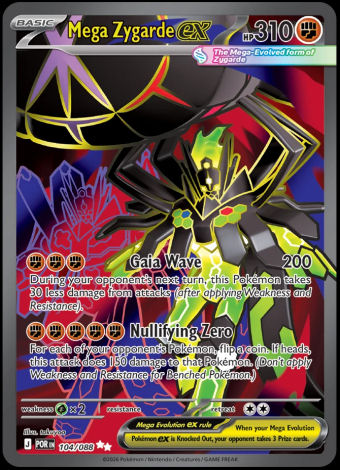104/088 Mega Zygarde ex