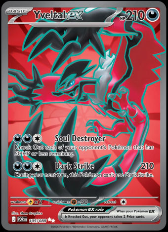 105/088 Yveltal ex