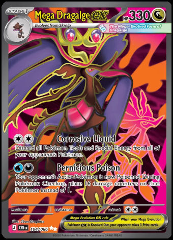 104/086 Mega Dragalge ex