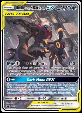 SM241 Umbreon & Darkrai Tag Team