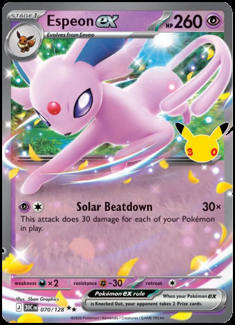 070/128 Espeon ex