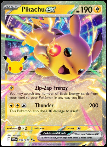 054/128 Pikachu ex