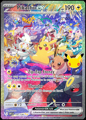 150/128 Pikachu ex
