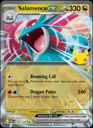 109/128 Salamence ex