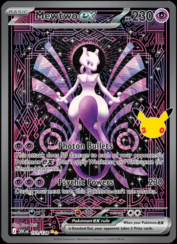 151/128 Mewtwo ex