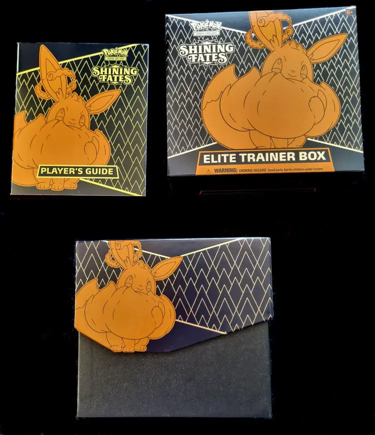 Shining Fates Elite Trainer Box Description of Contents Coded Yellow Shining Fates Elite Trainer Box Description of Contents Coded Yellow