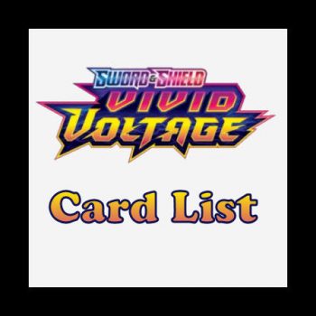 Vivid Voltage Card List