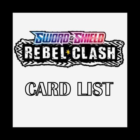 Rebel Clash Card List