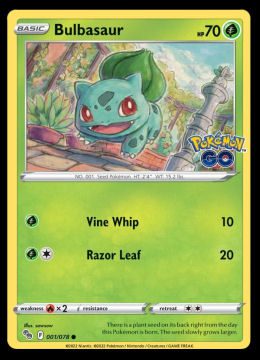 001/078 Bulbasaur