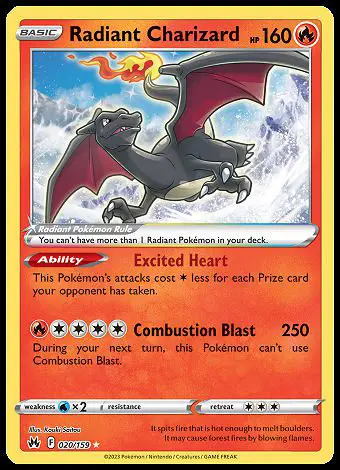 020/159 Radiant Charizard