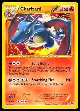 136/135 Charizard