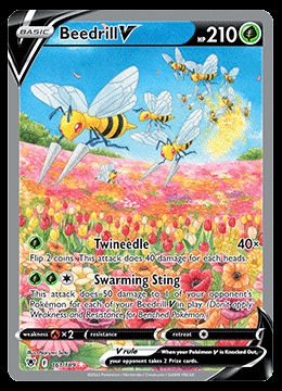 161/189 Beedrill V Alt Art