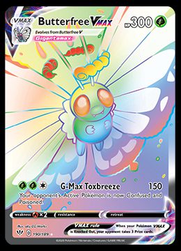 190/189 Butterfree VMAX