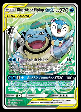 215/236 Blastoise & Piplup