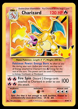 4/102 Charizard Celebrations