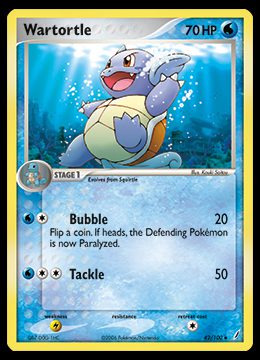 42/100 Wartortle