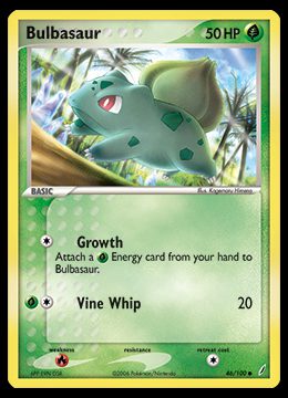 46/100 Bulbasaur
