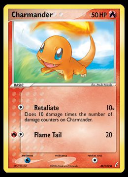 48/100 Charmander