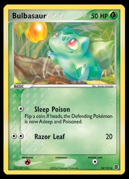 54/112 Bulbasaur