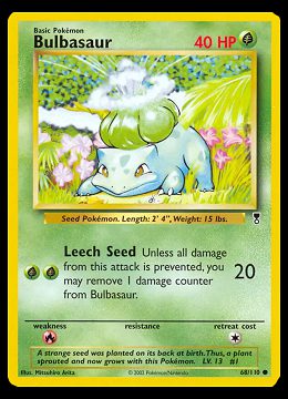 68/110 Bulbasaur