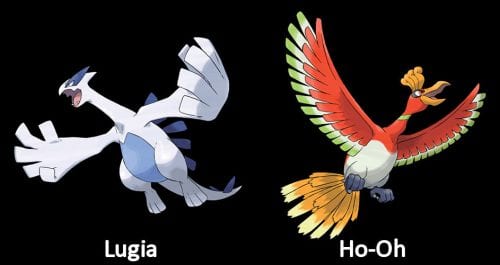 Lugia and Ho-Oh Tower Duo
