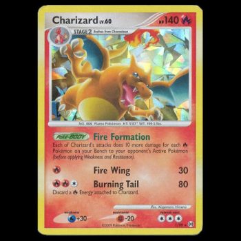 Charizard Cracked Ice Holo FI