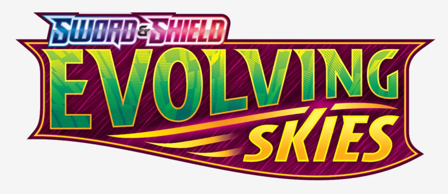 SWSH Evolving Skies Card List Complete Coded Yellow