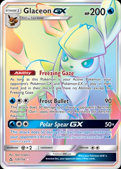 159/156 Glaceon GX