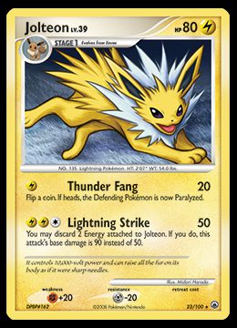 23/100 Jolteon