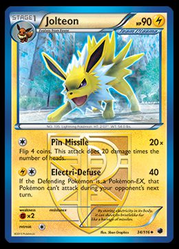 34/116 Jolteon