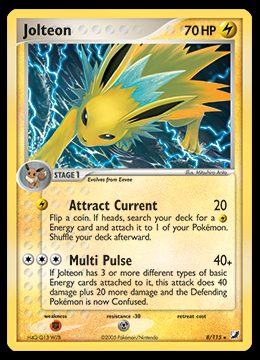 8/115 Jolteon