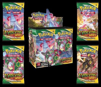 Evolving Skies Boosters Artwork