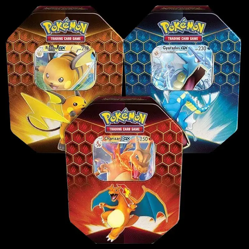 Details about   Pokemon Hidden Fates Charizard GX Collectors Tin ~ Empty Tin 
