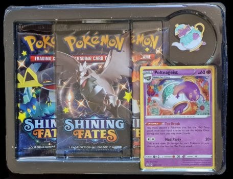 Contents of Polteageist Mad Party Pin Collection