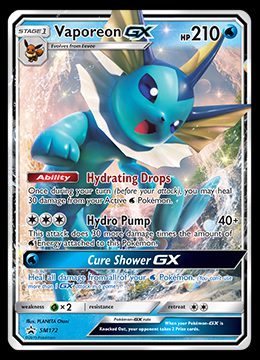 SM172 Vaporeon GX
