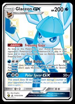 SV55/SV94 Glaceon GX