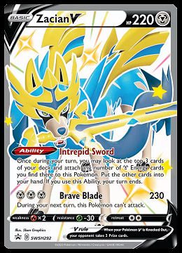 SWSH292 Zacian V