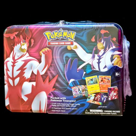 Details about   Pokemon TCG Battle Styles Collectors Chest Tin Lunchbox Spring 2021 