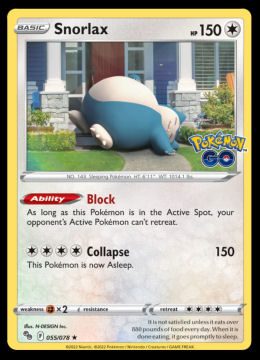 055/078 Snorlax