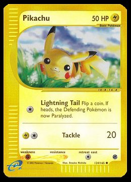 124/165 Pikachu