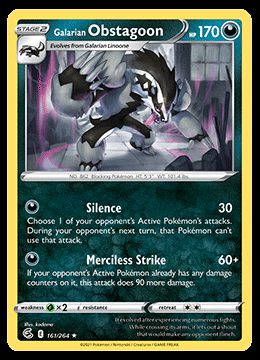 161/264 Galarian Obstagoon